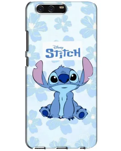 Чохол для Huawei P10 (VTR) з картинкою «Stitch серед квітів»