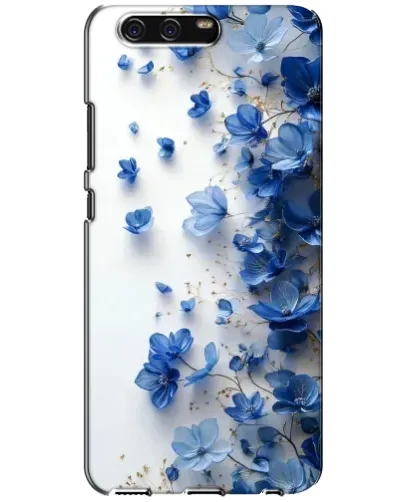 Чехол для Huawei P10 (VTR) с картинкой «Голубой цветочный каскад» Чехол для Huawei P10 (VTR) с картинкой «Голубой цветочный каскад»