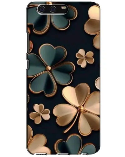 Чехол для Huawei P10 (VTR) с картинкой «Клевер в золоте» Чехол для Huawei P10 (VTR) с картинкой «Клевер в золоте»
