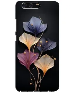 Чехол для Huawei P10 (VTR) с картинкой «Лиловые цветы грации»