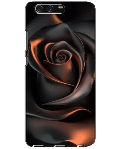 Чехол для Huawei P10 (VTR) с картинкой «Шелковая черная роза» Чехол для Huawei P10 (VTR) с картинкой «Шелковая черная роза»