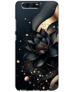 Чехол для Huawei P10 (VTR) с картинкой «Черный лотос»