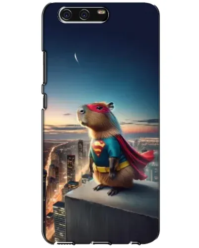 Чохол для Huawei P10 (VTR) з картинкою «Капі-мен супергерой»