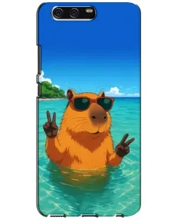 Чохол для Huawei P10 (VTR) з картинкою «Морська капібара» Чохол для Huawei P10 (VTR) з картинкою «Морська капібара»