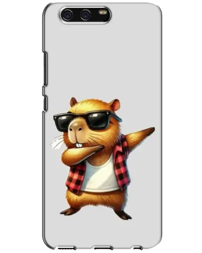Чохол для Huawei P10 (VTR) з картинкою «Капібара репер даб»