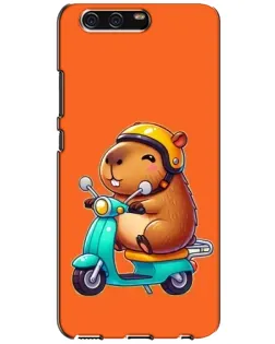Чохол для Huawei P10 (VTR) з картинкою «Капібара на скутері» Чохол для Huawei P10 (VTR) з картинкою «Капібара на скутері»