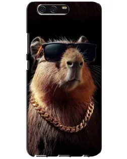 Чохол для Huawei P10 (VTR) з картинкою «Капібара золотий ланцюг» Чохол для Huawei P10 (VTR) з картинкою «Капібара золотий ланцюг»