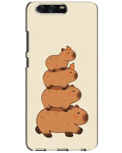 Чохол для Huawei P10 (VTR) з картинкою «Вежа з капібар»