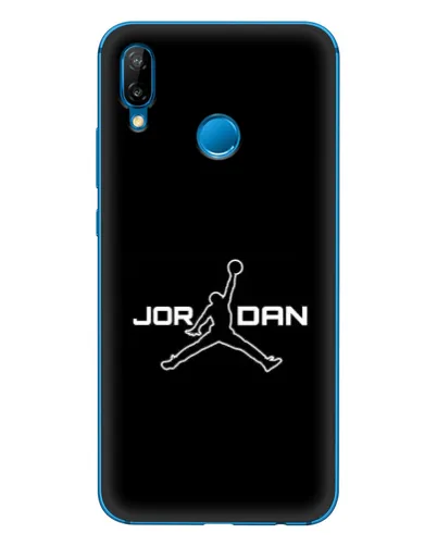 Чехол для Huawei P20 Lite (2019) с картинкой «Nike Pink Swirl»