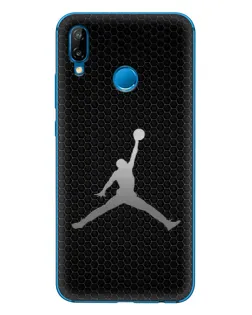 Чехол для Huawei P20 Lite (2019) с картинкой «Jordan Dark Carbon»