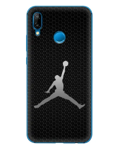 Чехол для Huawei P20 Lite (2019) с картинкой «Jordan Dark Carbon»