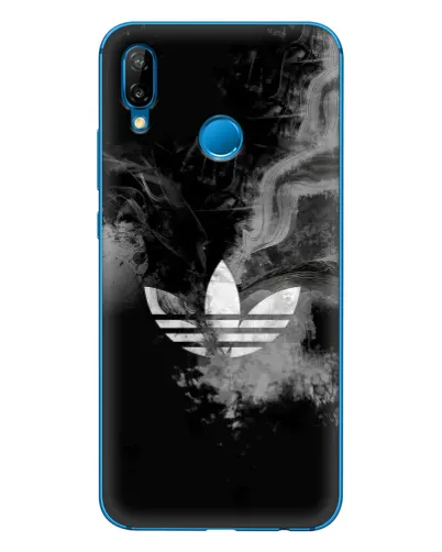 Чехол для Huawei P20 Lite (2019) с картинкой «Абстрактный дым Adidas» Чехол для Huawei P20 Lite (2019) с картинкой «Абстрактный дым Adidas»