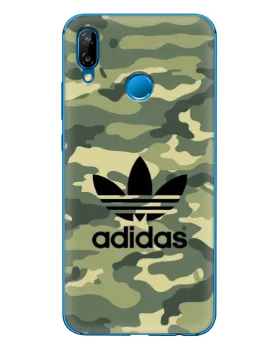 Чехол для Huawei P20 Lite (2019) с картинкой «Милитари стиль Adidas» Чехол для Huawei P20 Lite (2019) с картинкой «Милитари стиль Adidas»