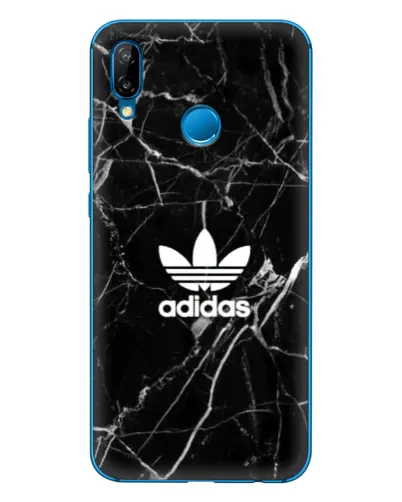 Чехол для Huawei P20 Lite (2019) с картинкой «Белый мрамор Adidas» Чехол для Huawei P20 Lite (2019) с картинкой «Белый мрамор Adidas»