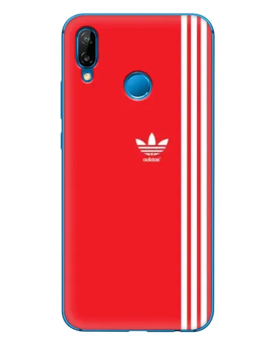 Чехол для Huawei P20 Lite (2019) с картинкой «Красный минимализм Adidas» Чехол для Huawei P20 Lite (2019) с картинкой «Красный минимализм Adidas»