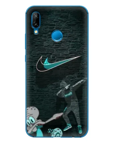 Чехол для Huawei P20 Lite (2019) с картинкой «Спортивный арт Nike»