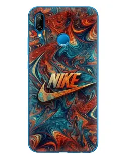 Чехол для Huawei P20 Lite (2019) с картинкой «Nike в абстракции»