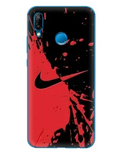 Чохол для Huawei P20 Lite (2019) з картинкою «Червоні бризки Nike» Чохол для Huawei P20 Lite (2019) з картинкою «Червоні бризки Nike»