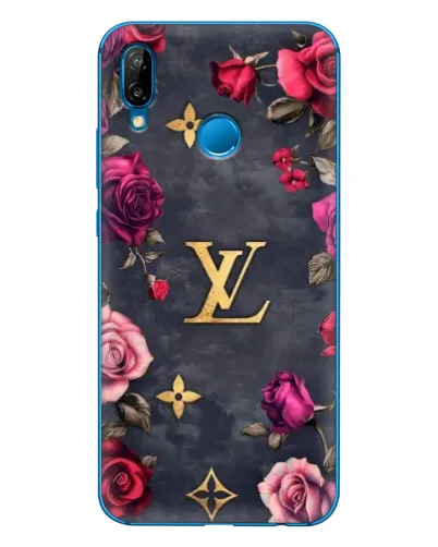 Чехол для Huawei P20 Lite (2019) с картинкой «Цветочный Louis Vuitton» Чехол для Huawei P20 Lite (2019) с картинкой «Цветочный Louis Vuitton»