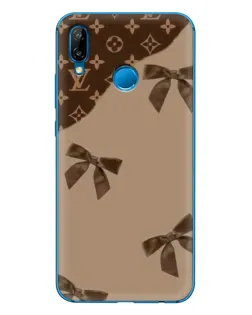 Чехол для Huawei P20 Lite (2019) с картинкой «LV — кофейный атлас»