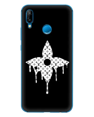 Чехол для Huawei P20 Lite (2019) с картинкой «Цветочная монограмма» Чехол для Huawei P20 Lite (2019) с картинкой «Цветочная монограмма»