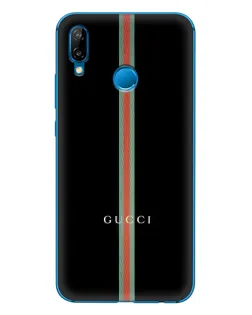Чехол для Huawei P20 Lite (2019) с картинкой «Gucci — строгая линия»