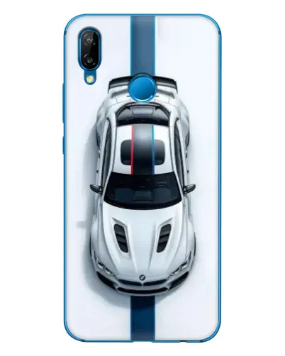 Чехол для Huawei P20 Lite (2019) с картинкой «Вид сверху — BMW M» Чехол для Huawei P20 Lite (2019) с картинкой «Вид сверху — BMW M»