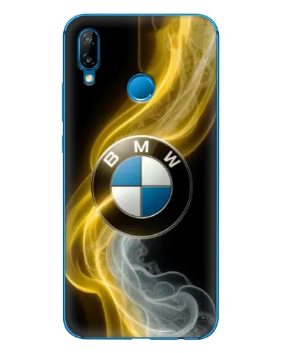 Чехол для Huawei P20 Lite (2019) с картинкой «Золотистый дым BMW» Чехол для Huawei P20 Lite (2019) с картинкой «Золотистый дым BMW»