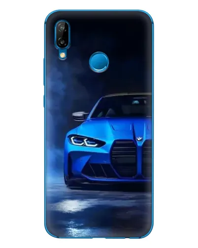 Чехол для Huawei P20 Lite (2019) с картинкой «Голубая BMW M4» Чехол для Huawei P20 Lite (2019) с картинкой «Голубая BMW M4»