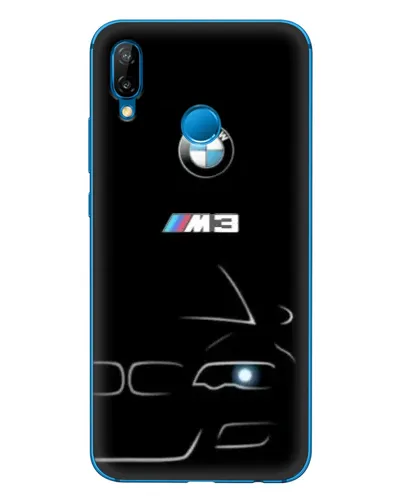 Чехол для Huawei P20 Lite (2019) с картинкой «Минималистичный принт BMW M3» Чехол для Huawei P20 Lite (2019) с картинкой «Минималистичный принт BMW M3»