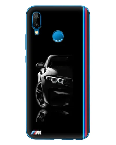 Чехол для Huawei P20 Lite (2019) с картинкой «Силуэт BMW в темноте» Чехол для Huawei P20 Lite (2019) с картинкой «Силуэт BMW в темноте»