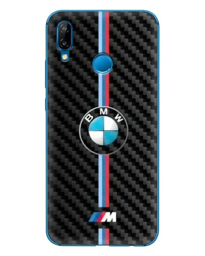 Чехол для Huawei P20 Lite (2019) с картинкой «Эмблема BMW и карбон» Чехол для Huawei P20 Lite (2019) с картинкой «Эмблема BMW и карбон»