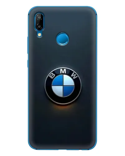 Чехол для Huawei P20 Lite (2019) с картинкой «Логотип BMW — минимализм» Чехол для Huawei P20 Lite (2019) с картинкой «Логотип BMW — минимализм»