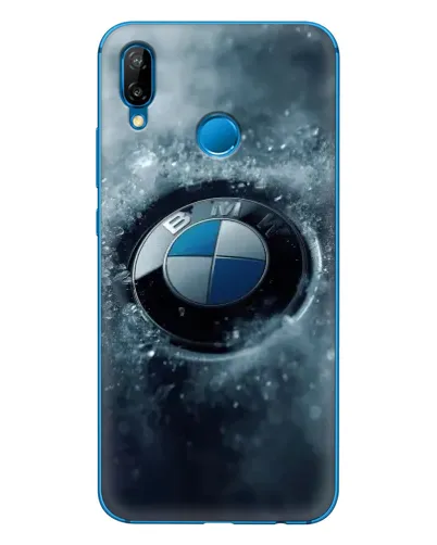 Чехол для Huawei P20 Lite (2019) с картинкой «Логотип BMW — лед» Чехол для Huawei P20 Lite (2019) с картинкой «Логотип BMW — лед»