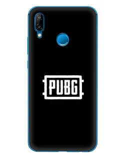Чехол для Huawei P20 Lite (2019) с картинкой «Лого BMW — металлический блеск»