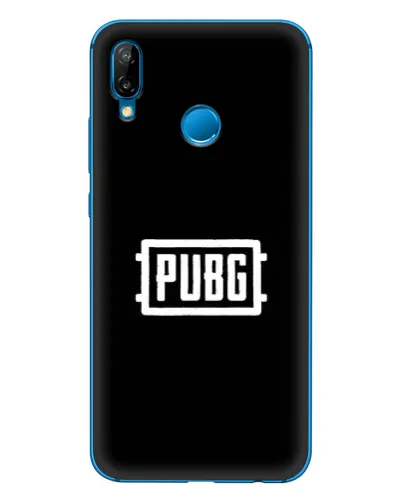 Чехол для Huawei P20 Lite (2019) с картинкой «Лого BMW — металлический блеск»
