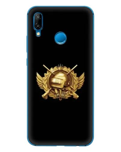 Чехол для Huawei P20 Lite (2019) с картинкой «PUBG — оранжевый градиент»