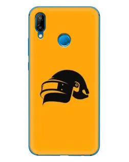 Чехол для Huawei P20 Lite (2019) с картинкой «PUBG — золотой шлем»