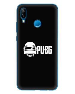 Чехол для Huawei P20 Lite (2019) с картинкой «PUBG — классический лого»