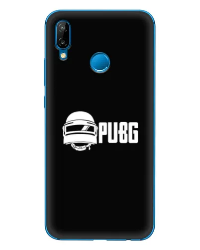 Чехол для Huawei P20 Lite (2019) с картинкой «PUBG — классический лого»