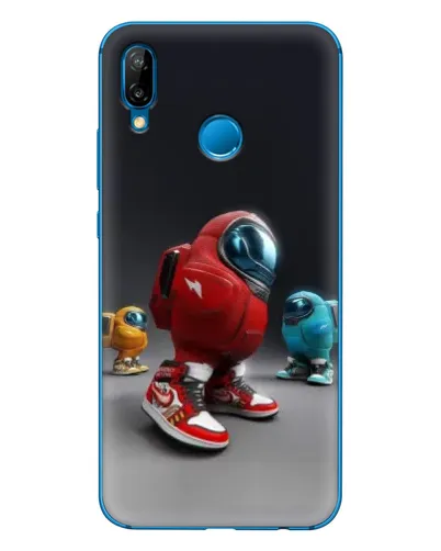 Чехол для Huawei P20 Lite (2019) с картинкой «Among Us — 3D стиль»