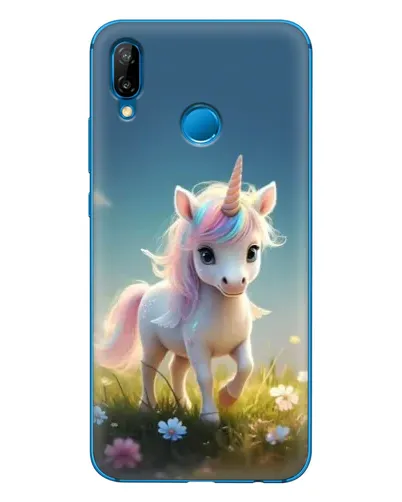 Чехол для Huawei P20 Lite (2019) с картинкой «Единорог на поляне» Чехол для Huawei P20 Lite (2019) с картинкой «Единорог на поляне»