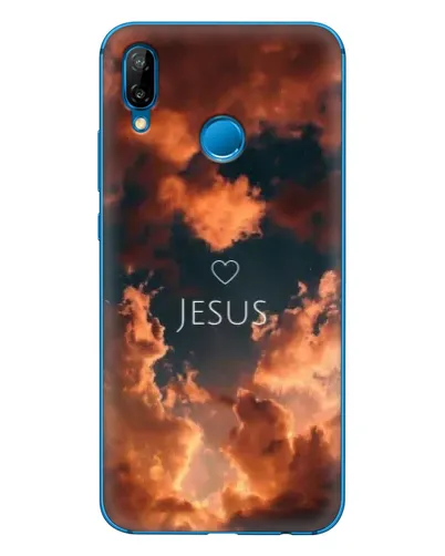 Чехол для Huawei P20 Lite (2019) с картинкой «Сияние Имени Jesus»