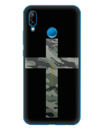 Чехол для Huawei P20 Lite (2019) с картинкой «Милитари Крест»