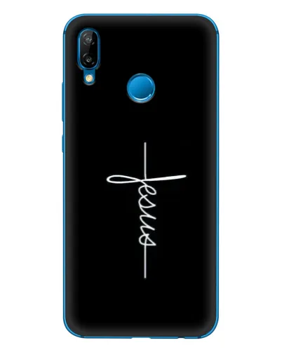 Чехол для Huawei P20 Lite (2019) с картинкой «Тонкая линия веры»