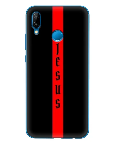 Чехол для Huawei P20 Lite (2019) с картинкой «Красная линия веры»