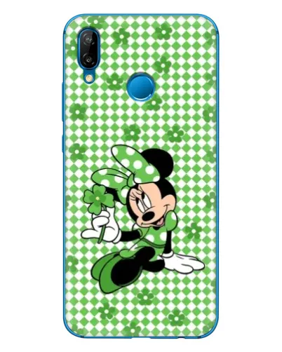 Чехол для Huawei P20 Lite (2019) с картинкой «Mickey в клетку»