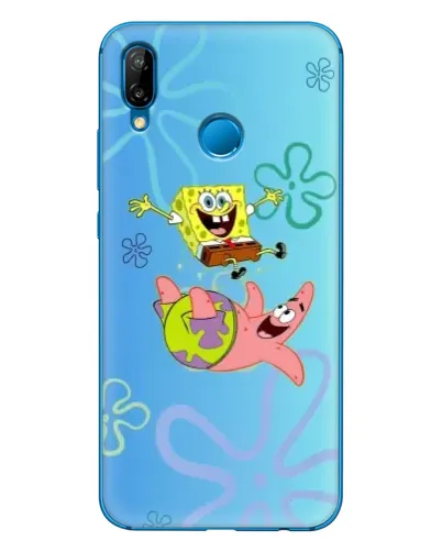 Чехол для Huawei P20 Lite (2019) с картинкой «Спанч Боб и Патрик» Чехол для Huawei P20 Lite (2019) с картинкой «Спанч Боб и Патрик»