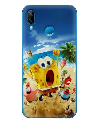 Чехол для Huawei P20 Lite (2019) с картинкой «Развлечения на пляже» Чехол для Huawei P20 Lite (2019) с картинкой «Развлечения на пляже»