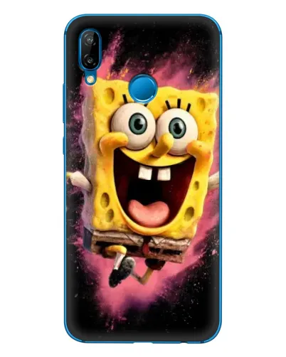 Чехол для Huawei P20 Lite (2019) с картинкой «Взрывной Спанч Боб» Чехол для Huawei P20 Lite (2019) с картинкой «Взрывной Спанч Боб»